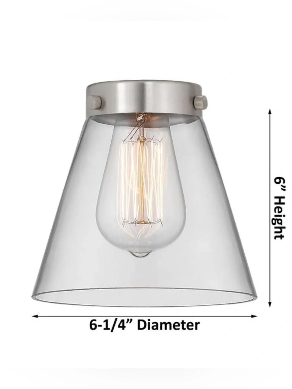 1-Light Mini Pendant Light – Antique Copper Finish